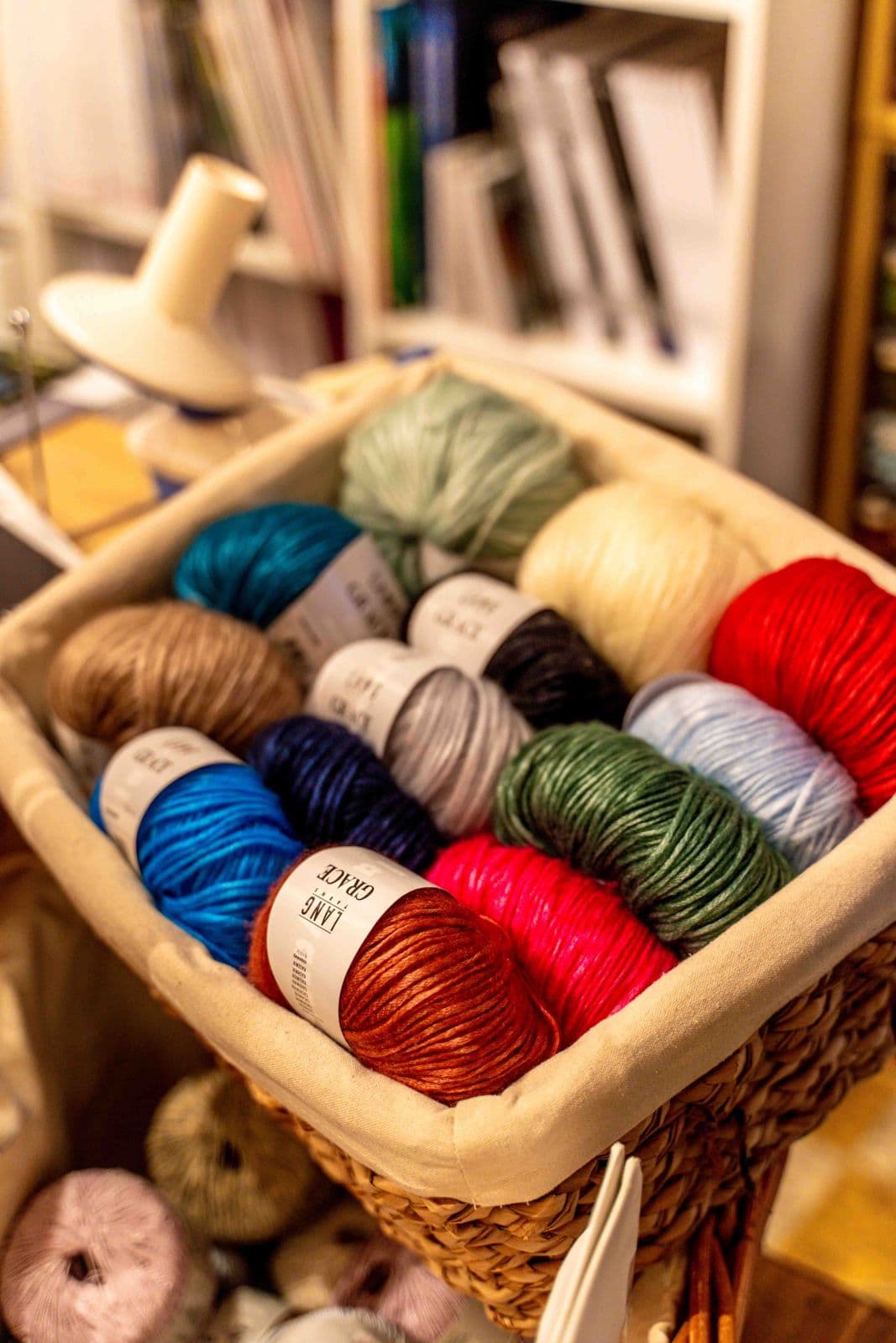 Panier de pelotes Lang Grace